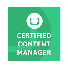 Umbraco Certified Content Manager
